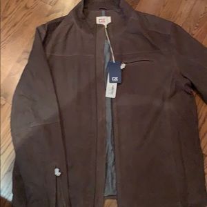 Cutter and Buck leather jacket